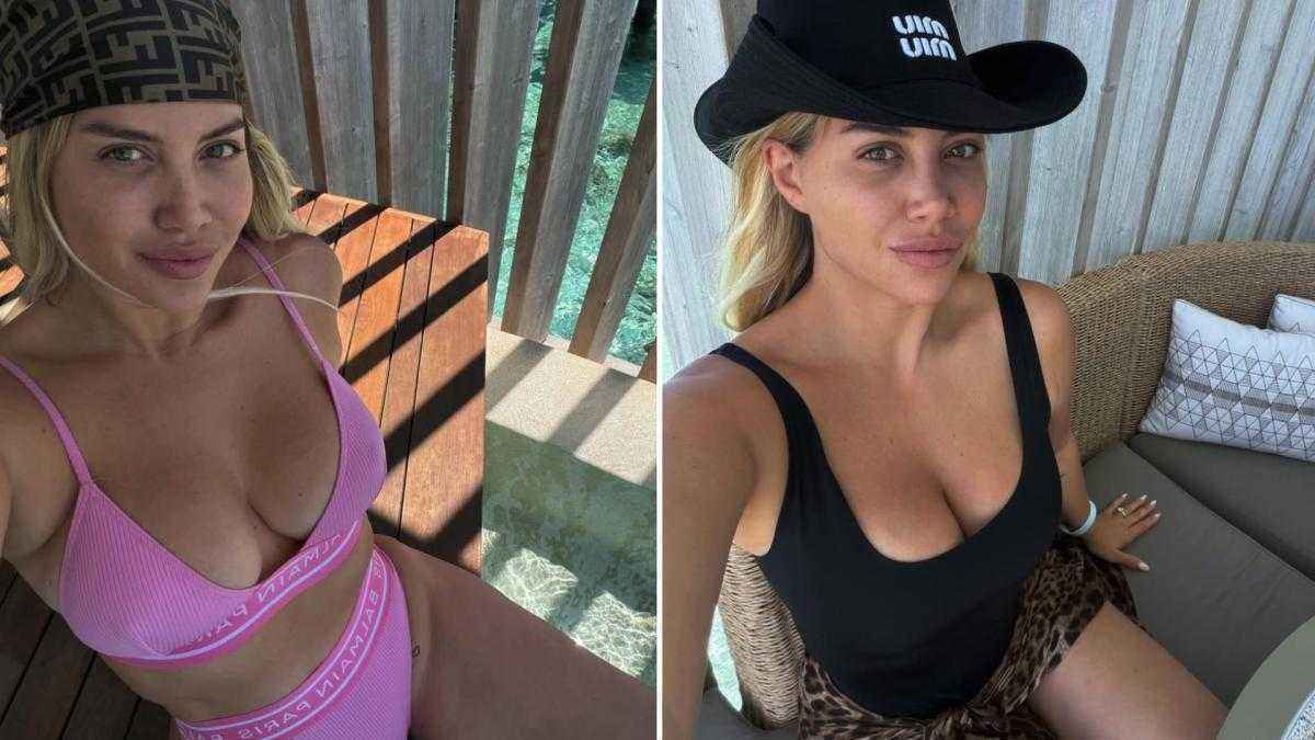 Wanda nara planta cara al sol: anillo en el dedo y boda en el aire