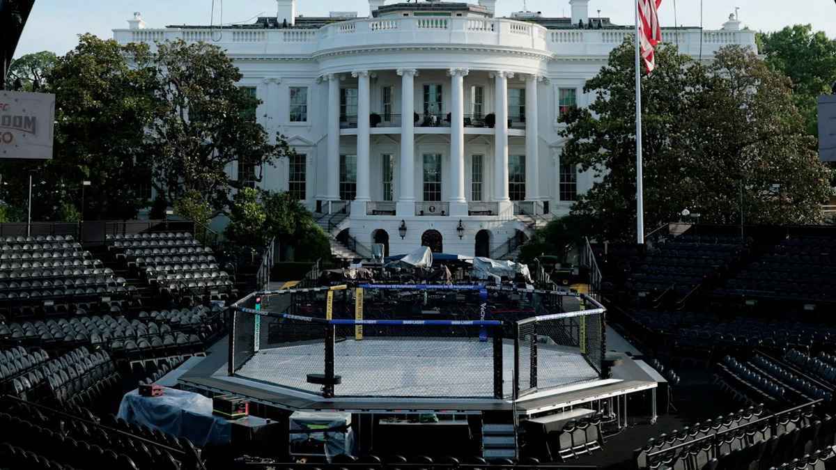 Weißes haus: ufc-kampf statt politik – das ist geschichte!