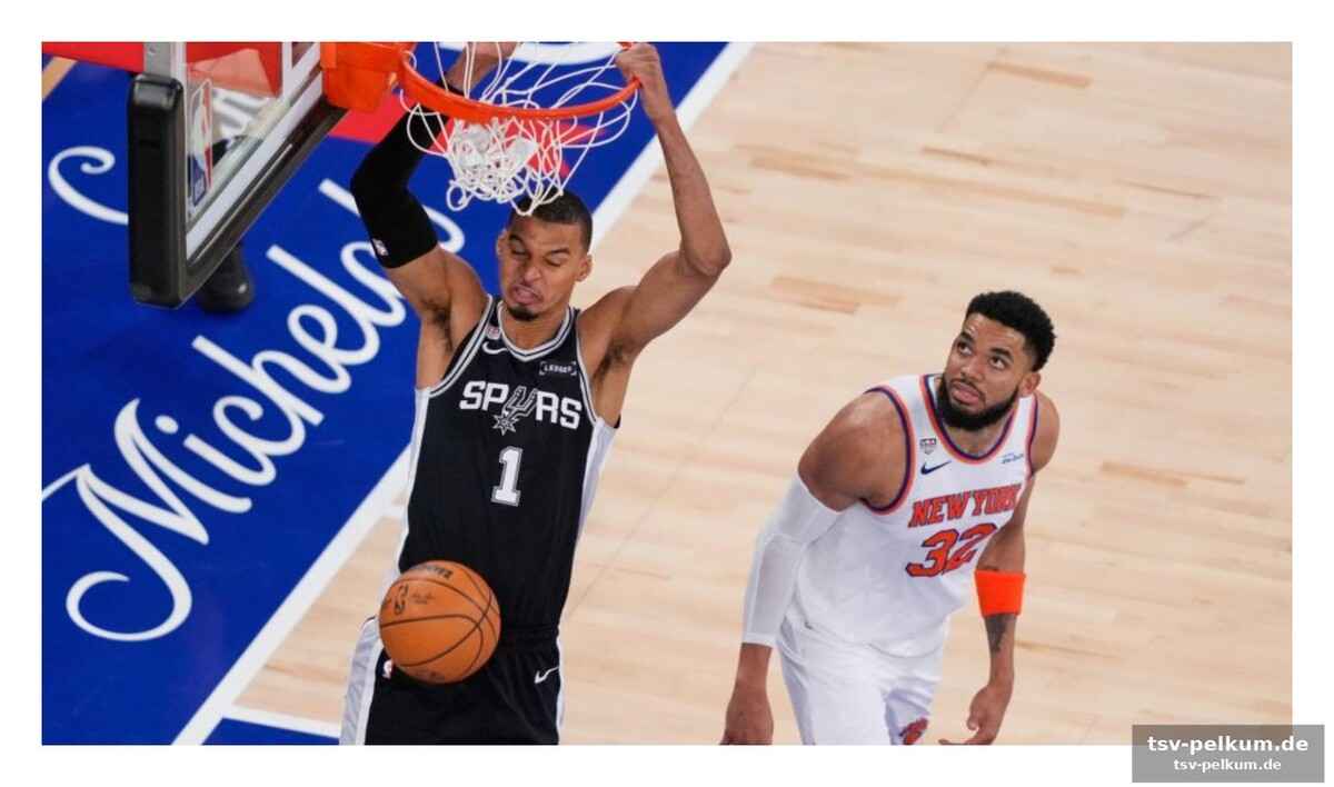 Spurs halten den druck hoch – knicks führen noch mit 2:1