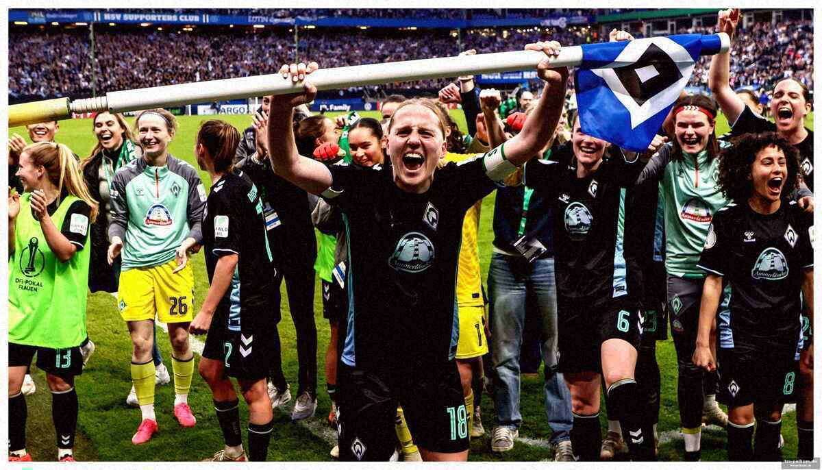 Erinnerungen an den pokal-rausch