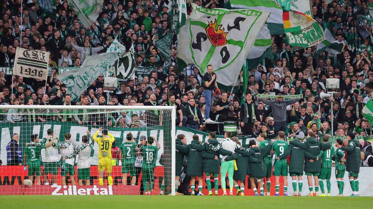 Werder bremen schlägt zurück: fans und mannschaft retten den club mit herz und 2:0