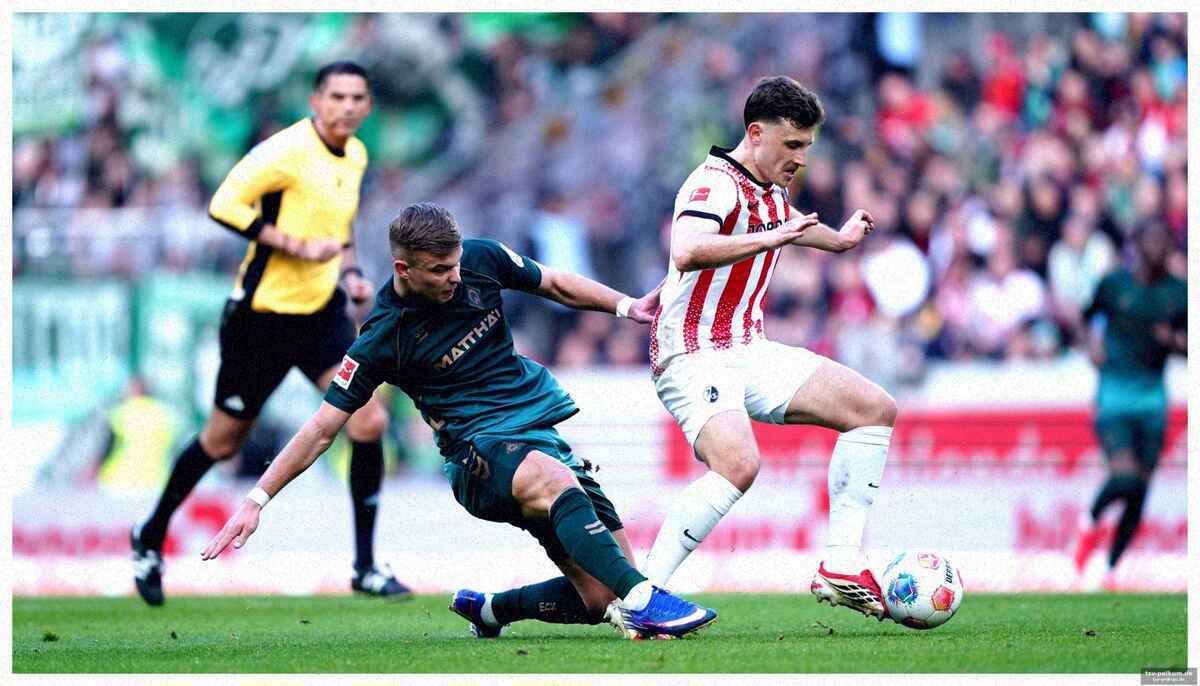 Spielverlauf: werder dominiert, aber ohne ertrag