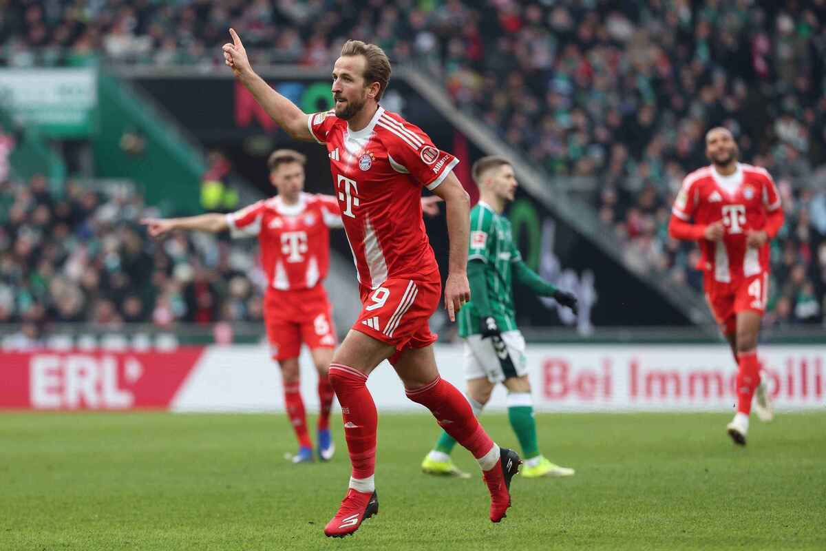 Werder bremen versinkt im abstiegskampf – bayern siegt dank kane