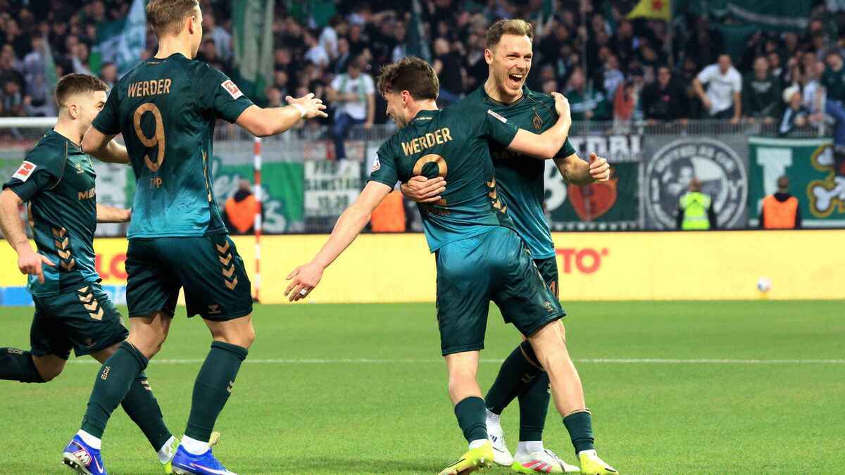 Werder fegt union mit 4:1 weg und entfacht den abstiegskrimi neu