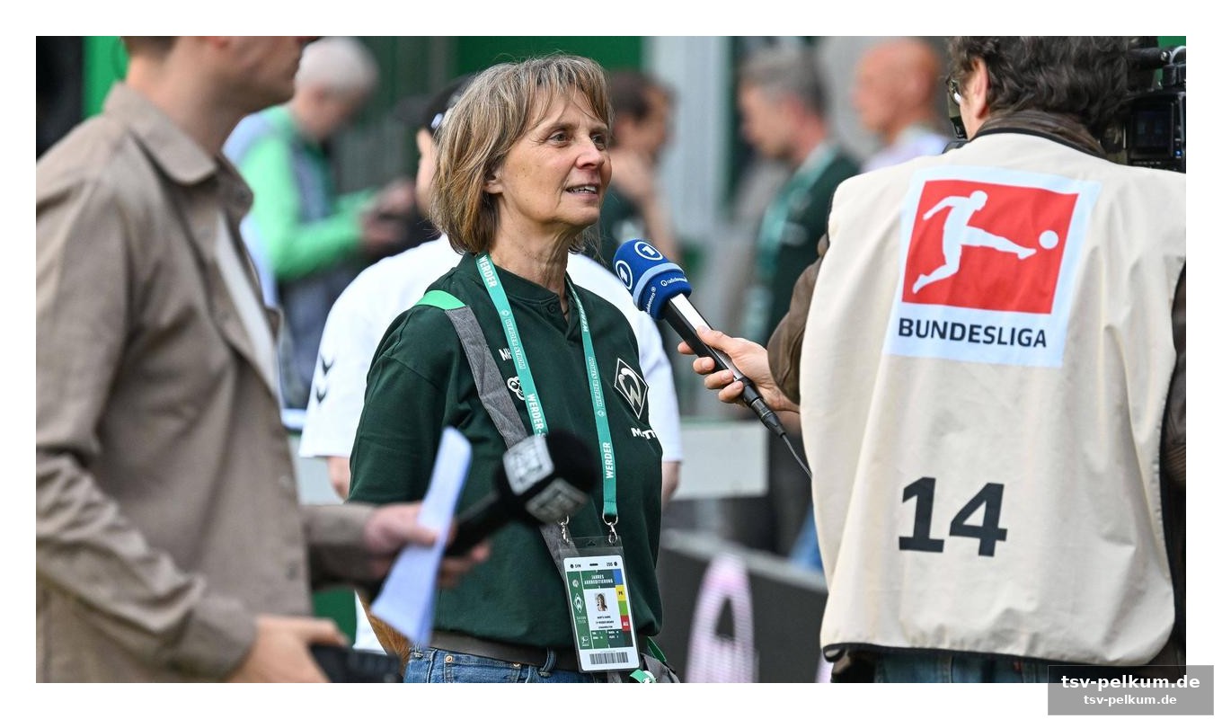 Eine pionierin in der bundesliga