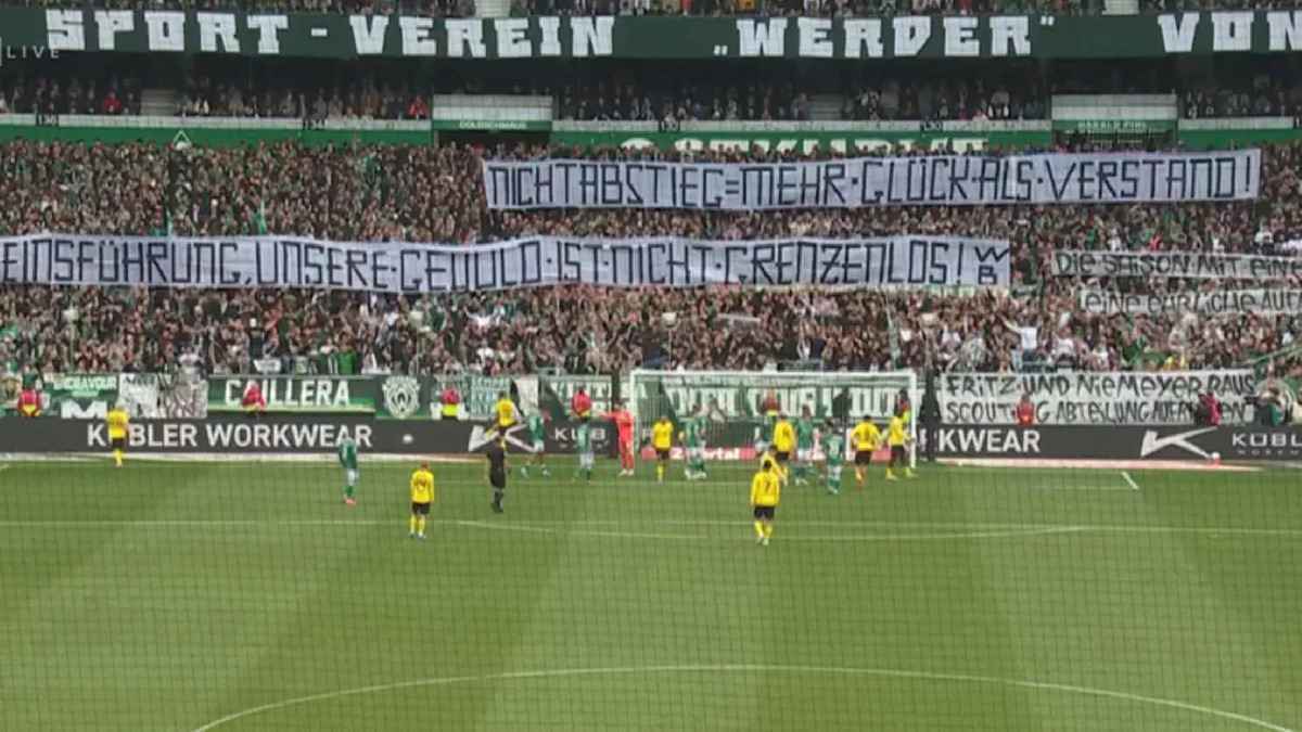 Werder-fans revoltieren: filbry verteidigt fritz – trotz kritik!
