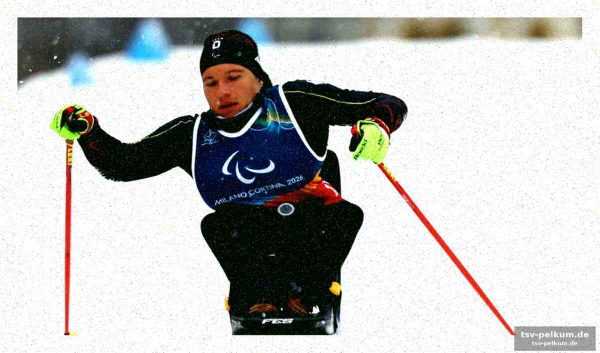 Masters stolpert über ihre maschine