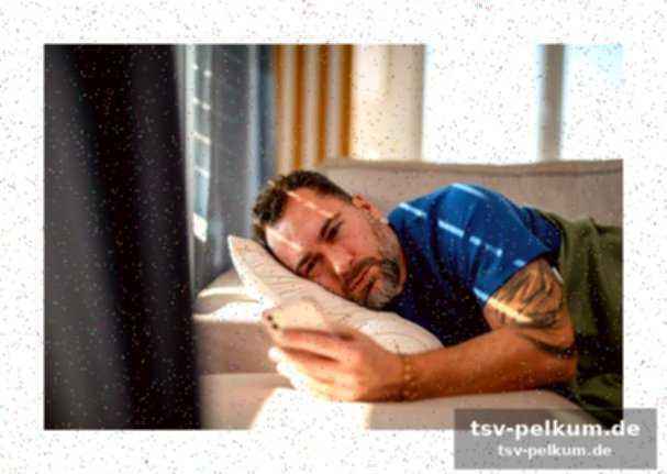 Der marathon beginnt im bett
