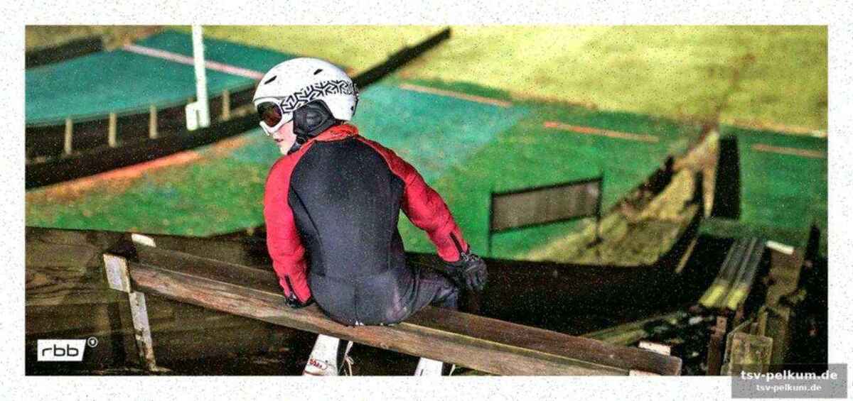 Skispringen auch in der stadt möglich