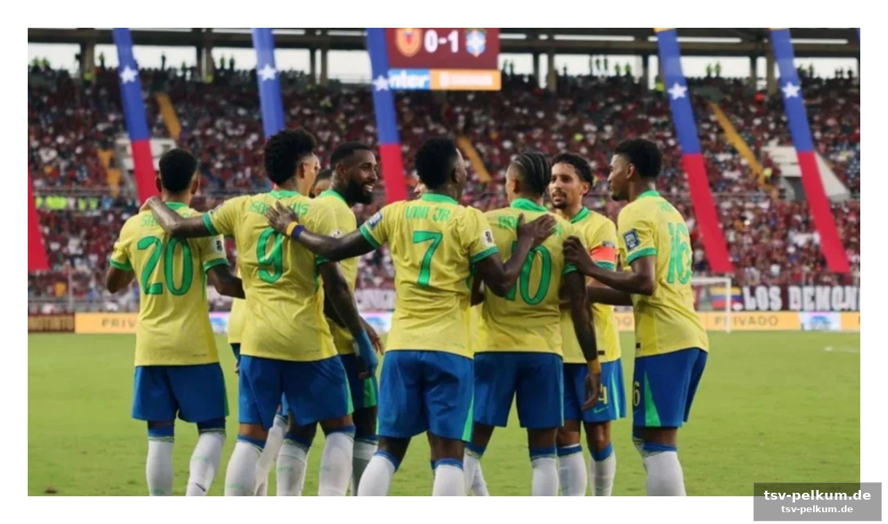 Brasiliens test vor dem großen fest