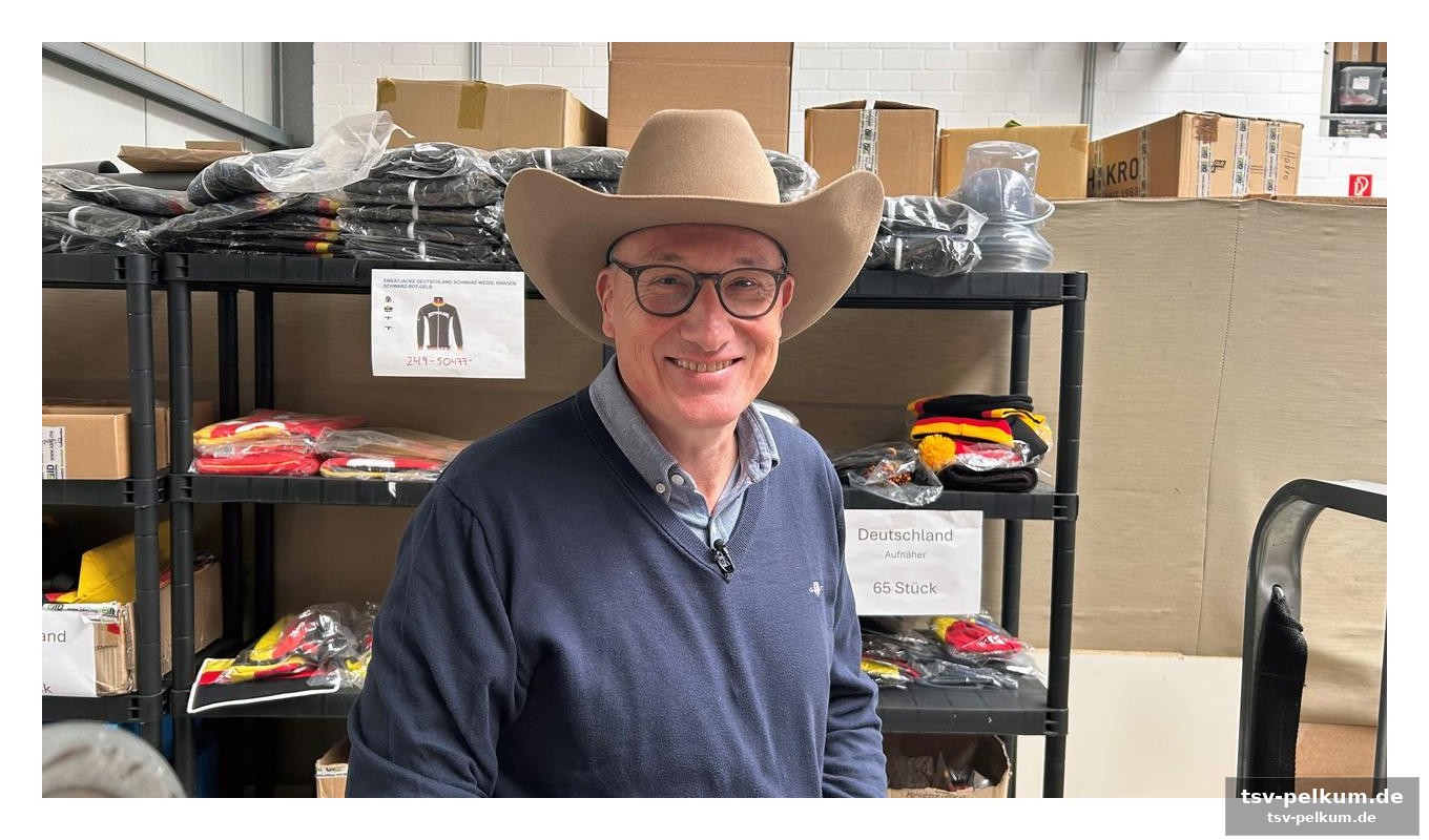 Ein cowboyhut als glücksbringer