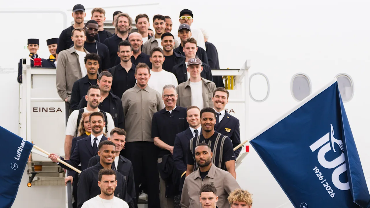 Wm-mission gestartet: lufthansa verabschiedet dfb-team in chicago
