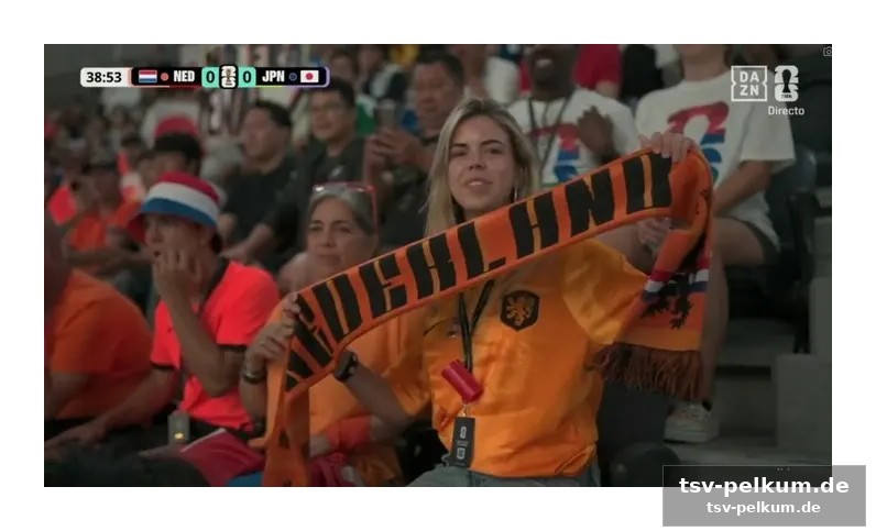 Der orangefarbene moment, der die welt eroberte