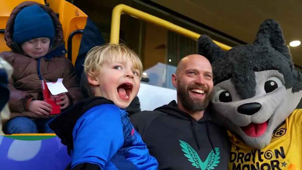 Wolfie rettet rorys chicken-nuggets: ein fußball-drama mit happy end
