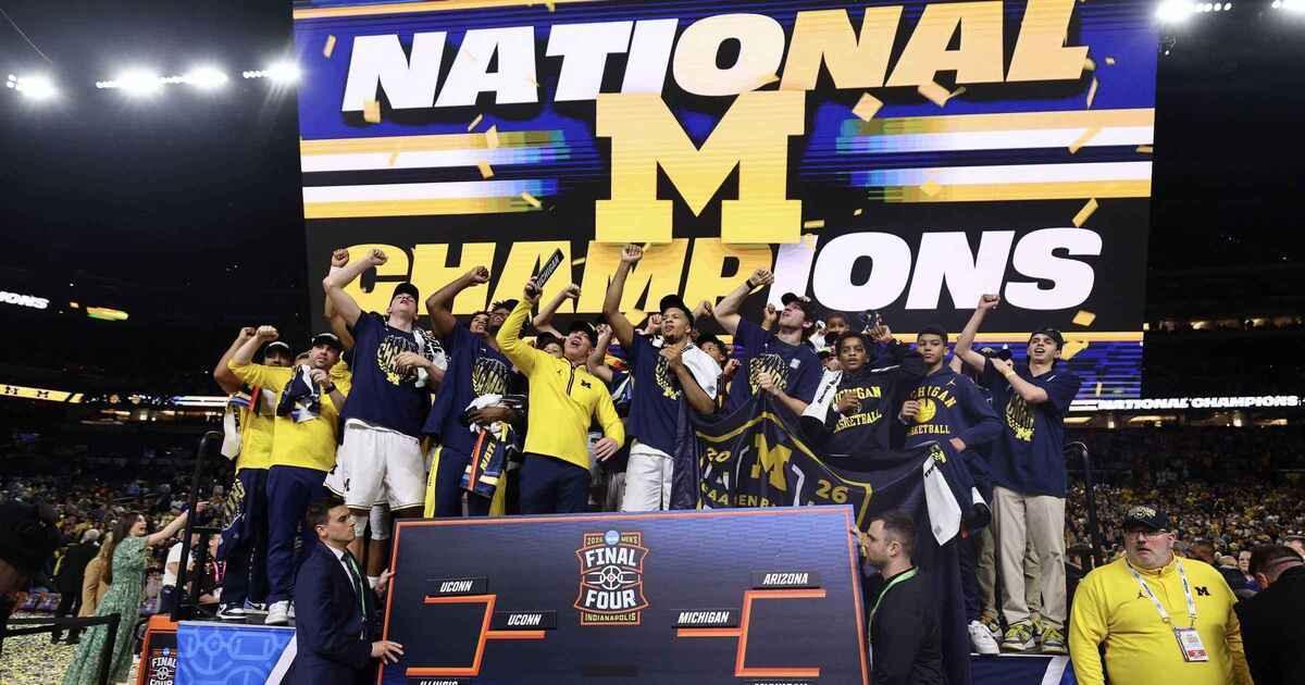 Wolverines krönen sich zum college-basketball-champion!