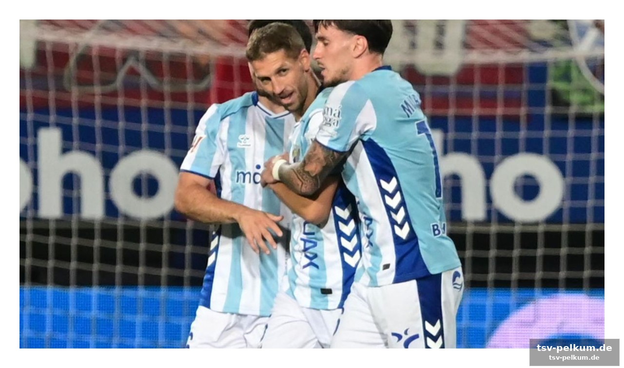 Málaga mit playoff-ambitionen: der druck liegt auf den gästen