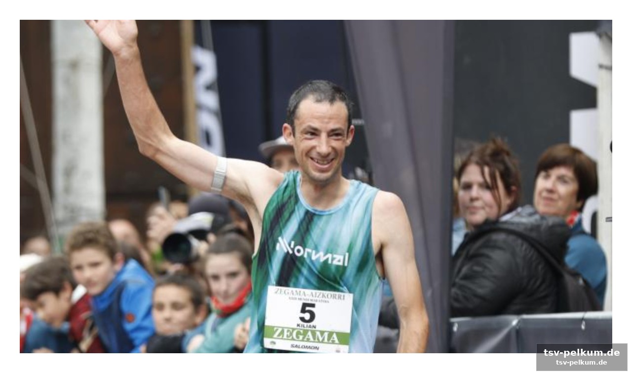Ein lauf, der körper und geist fordert