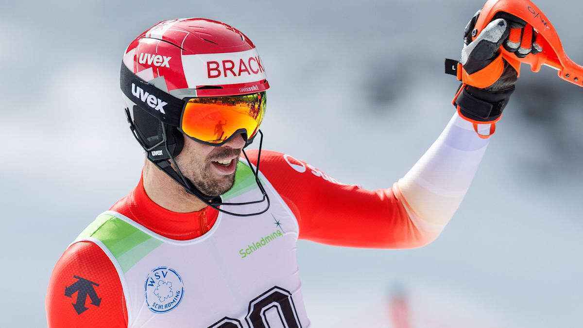 Zenhäusern fliegt raus, fährt trotzdem: slalom-krieger ohne netz und doppelten boden