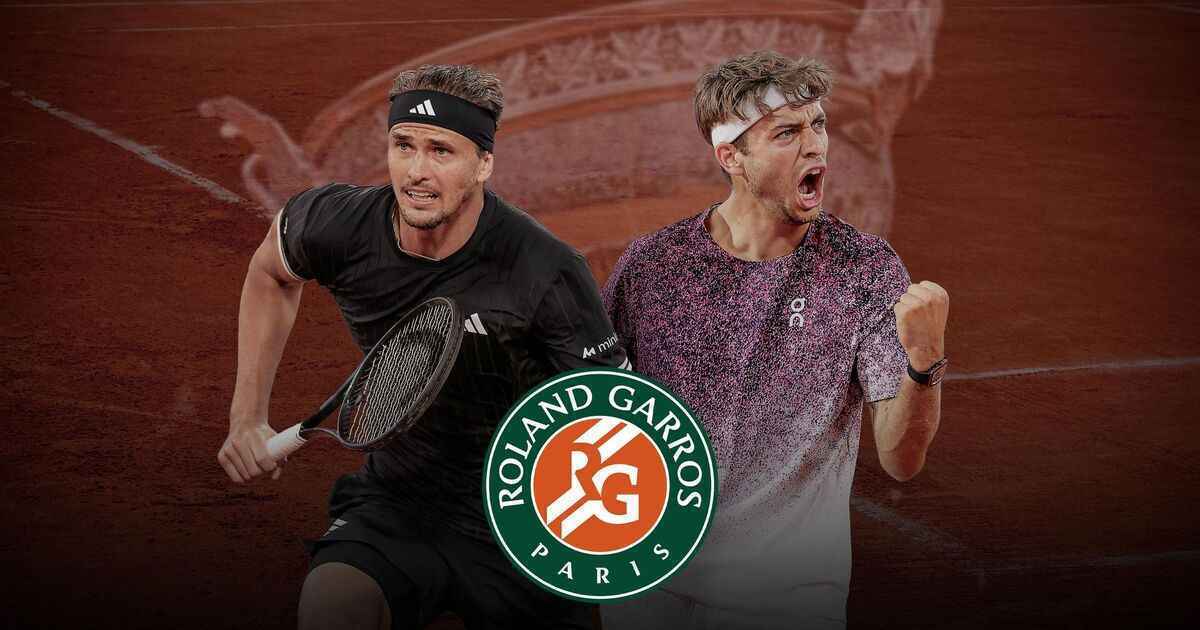 Zverev am rande der geschichte: finale gegen cobolli in paris!