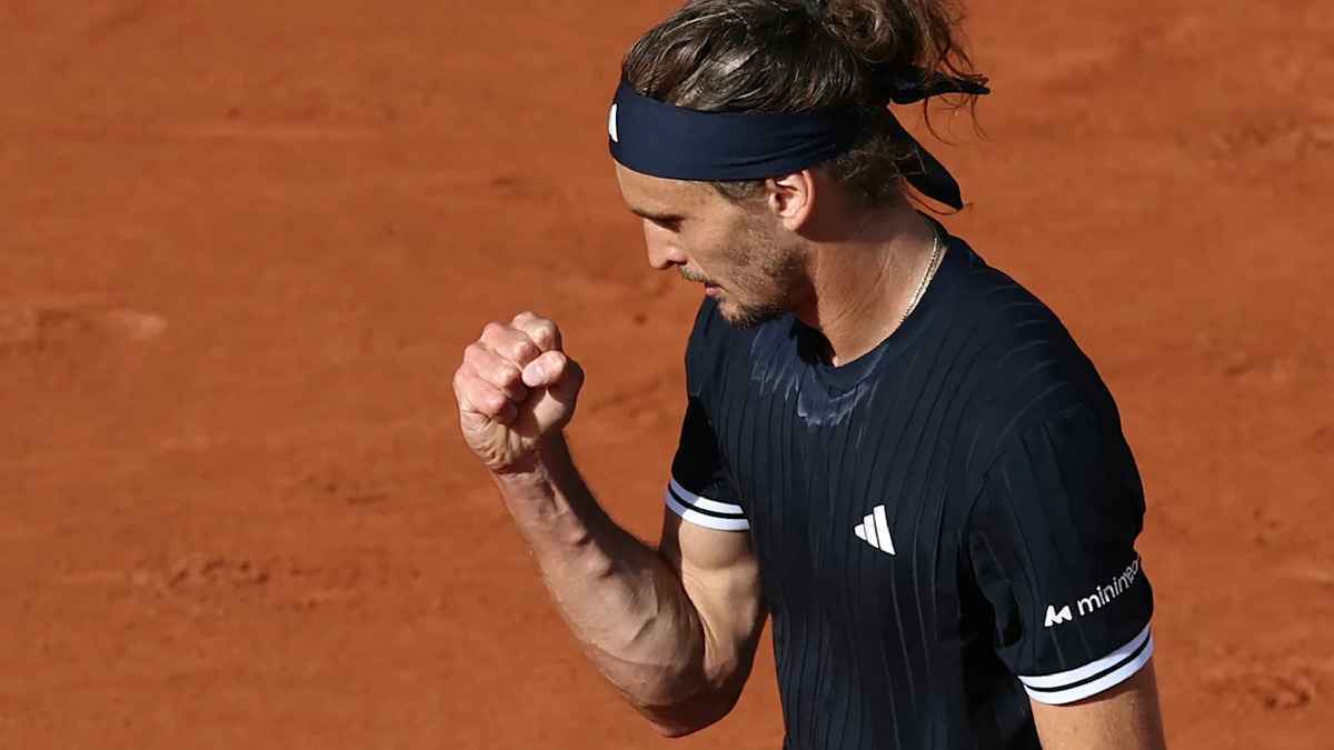 Zverev im finale: seltsamer schweißfleck und körperschall verraten erschöpfung