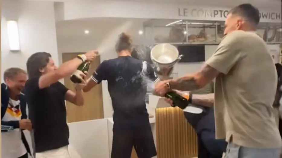 Zverevs triumph: champagnerdusche und basketball-freundschaften!