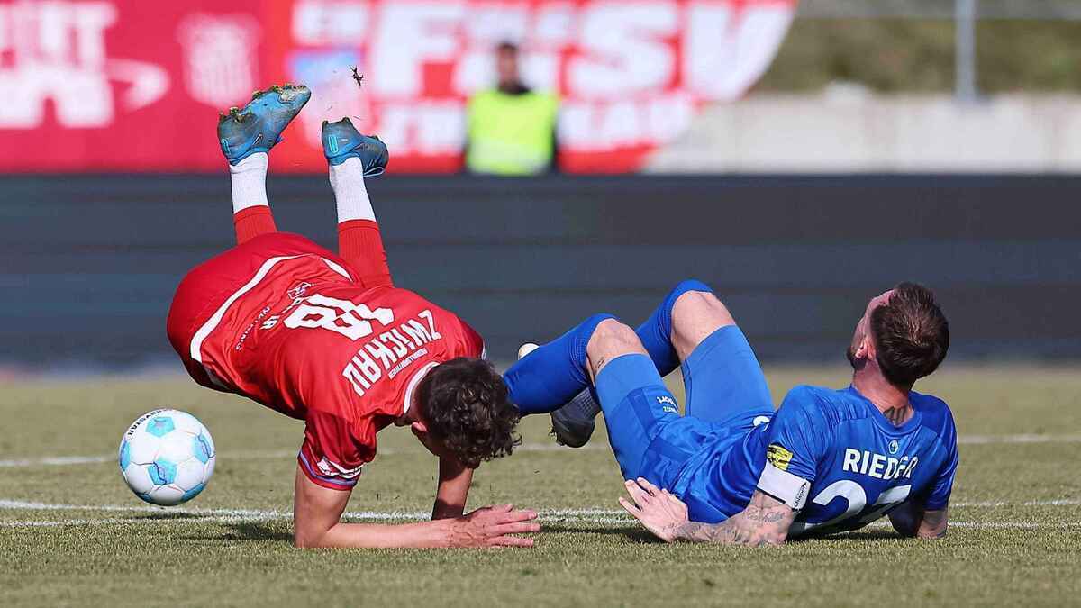Zwickau verspielt zweimal die führung – 2:2 gegen altglienicke